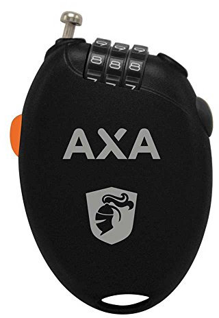 AXA Kabelschloss Roll Länge 75cm Ø1,6mm schwarz Fahrrad