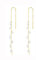 SLUYNZ Orecchini a goccia in argento sterling 925, scintillanti CZ a goccia, per le donne e le donne a filo lungo, orecchini con nappa, Argento sterling