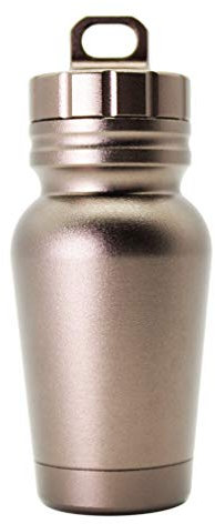 Pilulier étanche en aluminium avec porte-clés pour bouteille de médicament, joint de premiers secours