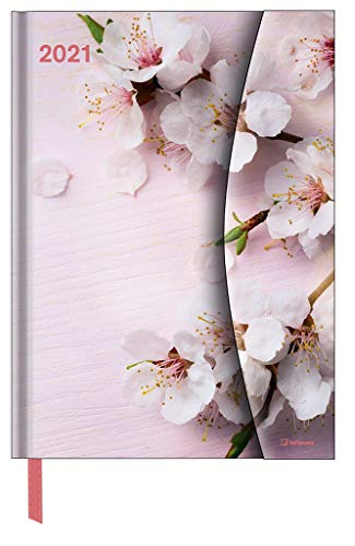 Flowers 2021 - Diary - Buchkalender - Taschenkalender - 16x22: Magneto Diary