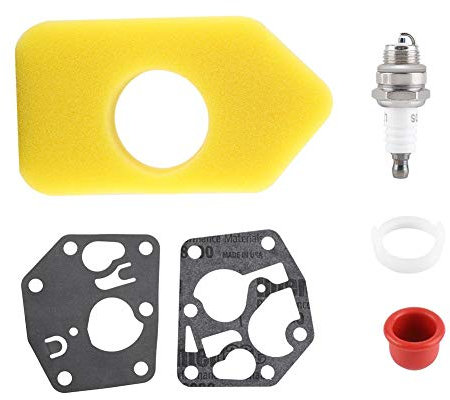 Nunafey Vergasermembran Vergaserdichtung, Luftfilter, Gartenzubehör für Stratton für Briggs