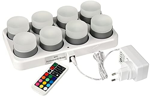 DUNI 186495 Mini-Lampe, LED, 48 x 50 MC, 8 Stück