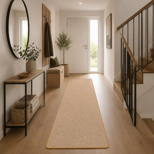 Snapstyle Natur Sisal-Optik Teppich Läufer Taff Nuss in 9 Größen