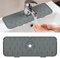 Ainiv Alfombrilla para Fregadero de Silicona, Silicona Alfombrilla de Grifo de Cocina, Protector contra Salpicaduras Escurridor Escurreplatos para Encimera para Cocina, Baño, Restaurante (Gris)