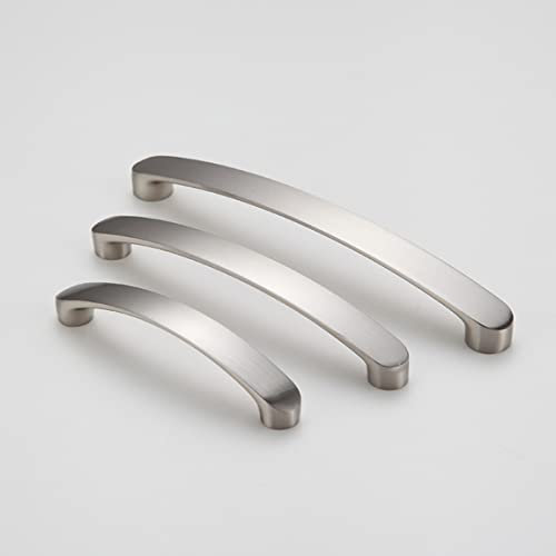 1 Stück gebürstete Edelstahloptik Griffe, Möbelgriffe,Schrankgriffe, für Schubladen, Schranktüren, Küchenschränke, Küche