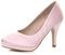 AJVANI Mid high Heel Platform Work Evening Court Shoes Pumps Size 5 38