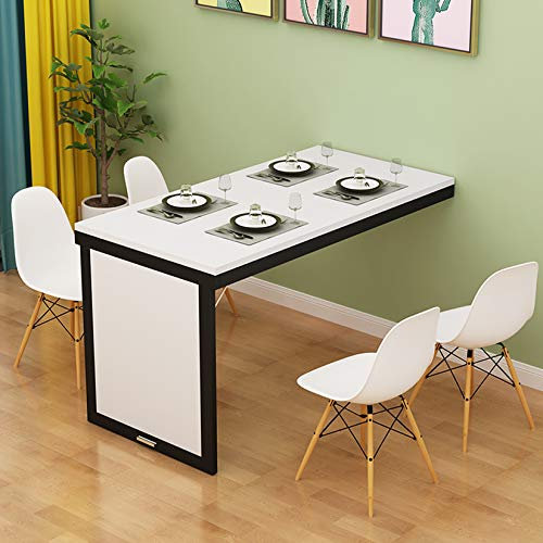 CHEMYO Tisch, Wandschrank, Wandtisch aus Edelstahl, Büro-Computertisch, klappbarer Esstisch, multifunktionaler Arbeitstisch, 11 Größen (70 * 30 cm/28 * 12 Zoll)