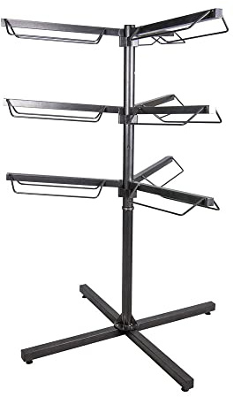 EASY-UP Pro Series Rotational Saddle System | Accommodates 9 Saddles | Rotational Access | Supports English and Western Saddles | Optimized Height for Stirrups | 7-Year Warranty