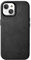 Woodcessories - Leder Case kompatibel mit iPhone 12/12 Pro Hülle Leder schwarz - Veganes Leder aus Aloe Vera