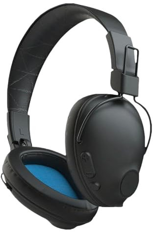 SonidoLab Session Pro Wireless Kopfhörer Kabellos Bluetooth, Over-Ear Kopfhörer Bluetooth, 50h Wiedergabe, Mikrofon für Telefonie, Anpassbarer EQ3-Sound, Leicht, Schwarz, Form-Fit-Ohrmuscheln, Ultrawe