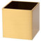 Couvre-pieds de meubles en bois massif, couvre-pieds carrés en laiton non scellés, pieds de canapé, table à manger, pieds de chaise, pieds décoratifs en cuivre haut de gamme(40 * 40 * 40mm)