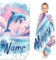 SHROUDEX Personalisiertes Strandtuch mit Namen Delfin Strandtücher, Badetuch Handtücher mit Namen, Mikrofaser Strandtuch Groß 80x160 cm für Mädchen Kinder Strand (A,100x200cm)