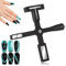 Momowin 5 in 1 Magnete per Unghie Cat Eyes, Magnete in Plastica per Nail Art per Smalto Cat Eye per Cambiare il Disegno, DIY Multifunzione Penna Magnetica