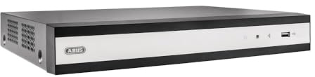 ABUS Performance Line TVVR36702 - Videoregistratore di rete NVR a 8 canali per telecamere IP (fino a 4K), H.265 Plus, rilevamento del movimento, fino a 16 TB, accesso alle app e al browser