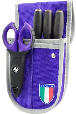 Intercable 19136-CF - Kit Marsupio da elettricista Viola - Fiorentina - con Giraviti SLIM e Forbice F1