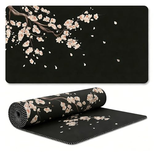 Vyrralix Non Slip Mouse Pad, 80 x 30cm Gaming Mouse Mat Large Mouse Pad, Waterproof Gaming Mousepad, Mouse Mat Extended, Non-Slip Rubber Base Desk Mat for PC/Laptop/Home/Office (C)