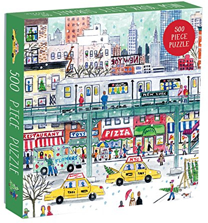 Galison Mudpuppy- New York City Subway: 500 Piece Puzzle, Error:#