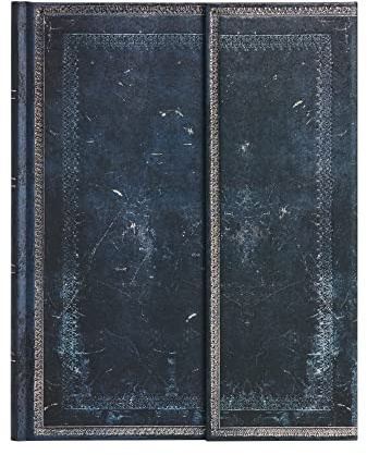 Inkblot (Old Leather Collection) Ultra Lined Journal (Wrap Closure): Hardcover, 120 gsm, ribbon marker, memento pouch, wrap closure