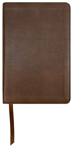 NASB Compact Text Bible, Brown, Leathertex, 1995 text