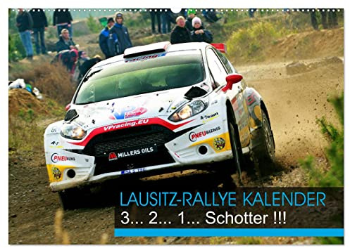 Lausitz-Rallye Kalender (Wandkalender 2026 DIN A2 quer), CALVENDO Monatskalender: Das internationale Fahrerfeld der Lausitzrallye 2017 (CALVENDO Sport)
