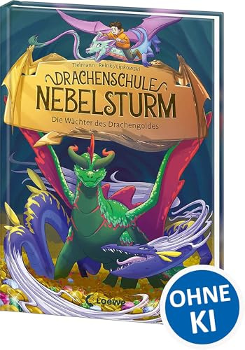 Drachenschule Nebelsturm (Band 4) - Die Wächter des Drachengoldes: Fange mit Milan und seinen Freunden den Schatzräuber! - Stürmisches Kinderbuch zum Vorlesen und ersten Selberlesen ab 7 Jahren