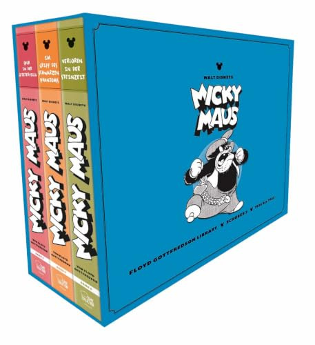 Floyd Gottfredson Library - Im Griff des Schwarzen Phantoms: Schuber 02: 1936 bis 1942