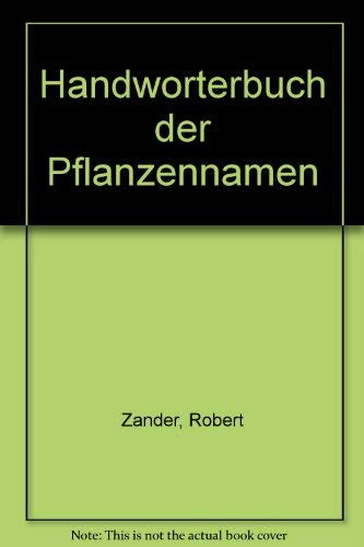 Zander - Handwörterbuch der Pflanzennamen