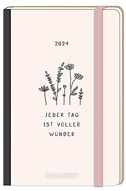 Terminplaner Letterart 2024 Jeder Tag ist voller Wunder: Terminplaner Hardcover