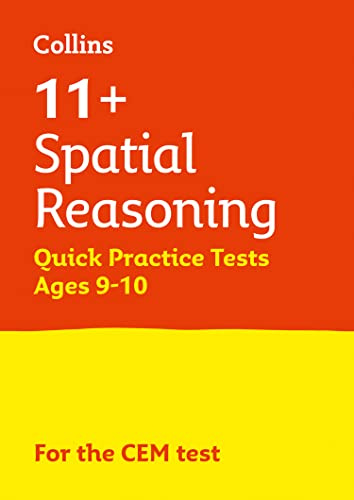 Letts 11+ Success – 11+ Spatial Reasoning Quick Practice Tests Age 9-10 for the CEM tests