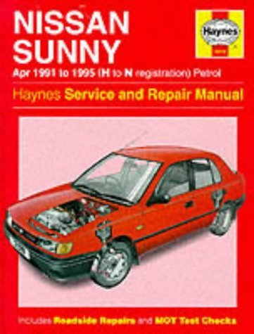 Nissan Sunny (91-95) Service and Repair Manual (Haynes Service and Repair Manuals)