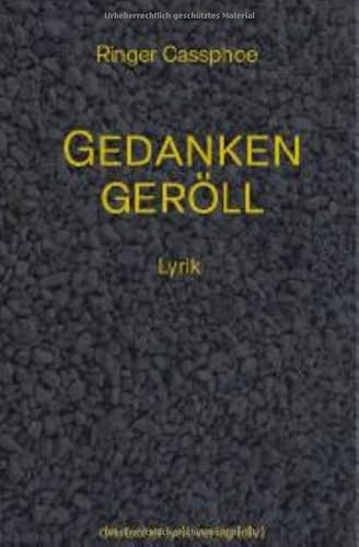 Gedankengeröll: Lyrik (deutscher lyrik verlag)
