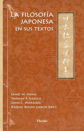 Filosofía japonesa en sus textos,La (fuera de colección)