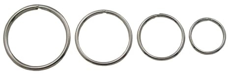 Dönges Schlüsselring, Ø 20 mm, vernickelt, 100 Stück im Karton (Pack à 100 Stück)