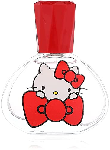 Hello Kitty Parfüm für Kinder: Eau de Toilette im schönen Glasflakon und Kitty-Motiv, Geschenk für Mädchen (30 ml)