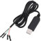 SEAFRONT USB zu TTL/COM Seriell Konverter PL2303HX RS232 Upgrade Adapter STC Download Kabel