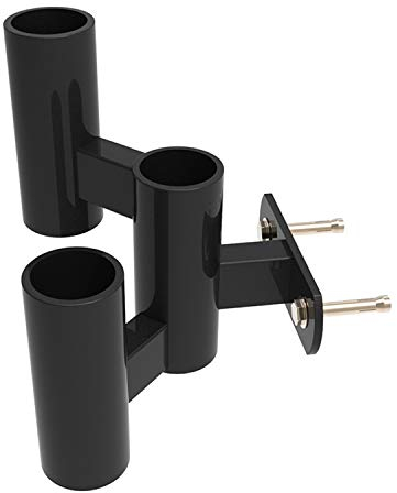 qiuqiu Stahl Langhantel Bar Rack, Vertikale Wandhalterung Langhantelhalter Für Home Fitness Langhantel Bars Lagerung, Fitness Zubehör, 5 Zoll (3 Bars)-A