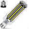 ONIVIB 35W LED Mais Lampen Glühbirnen, 4200 Lumen (350W Äquivalent), 6000K kaltweißes Tageslicht, E27 mit E39-Mogul-Basisadapter, für Großflächen-Gewerbebeleuchtung,Garage Warehouse Factory
