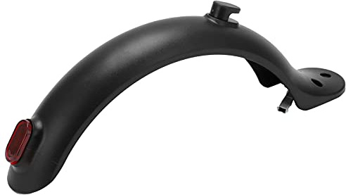 suick Elektrischer Roller-Heckschutz, hochfester Roller-Kotflügel, hinterer Kotflügel, kompakt, universell für Xiaomi M365(Schwarz)