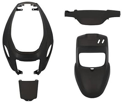 Carrozzeria scooter tun'r kit tipo originale adapt. booster/bw's 2004- nero opaco (vernice)4pz