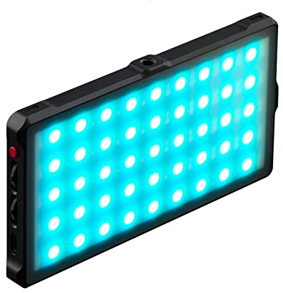 Kenro Smart Lite RGB Compact LED Video Light Panel 14.9 x 8cm Portable Studio and Location Photography Light - KSLP102