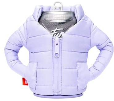 Puffin The Puffy Jacket Insulated Can Cooler for 12 & 16 oz Cans - Lavender