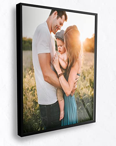 Panorama - Marco de fotos personalizado enmarcado (35 x 50 cm), diseño de metacrilato