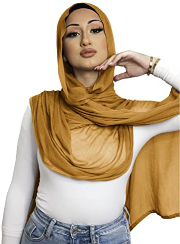 Txameru, Hijab für Frauen, Viskose, Muslimische Baumwolle, Mode, Hijab, Schal