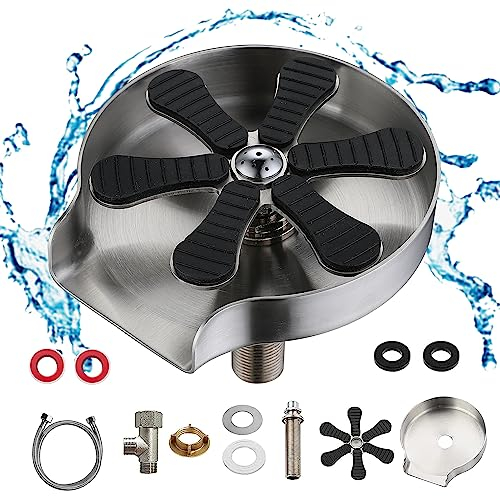 Lavabicchieri Lavandino, Lava Bicchieri Lavandino, Sciacquatrice Del Circuito Dell'Acqua, Sciacquatrice Automatica Per Vetro Per Bar Caffetteria Ristorante