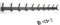 Hoexs - Porte-manteau noir 10 x 2 crochets | 75 cm | Porte-manteau mural | Porte-manteau mural | Design suspendu | Porte-serviettes | Tapis | Matériel de fixation inclus