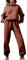 POIUIYQA Donna Invernale Sportiva Completa Tuta 2 Pezzi Felpa con Cappuccio a Maniche Lunghe Elegante e Pantaloni Caldo Tinta Unita Completi con Tasca l'autunno per Jogging Yoga Sportiva (Marrone, M)
