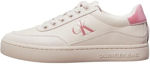 Calvin Klein Damen Cupsole Sneaker Classic aus Leder