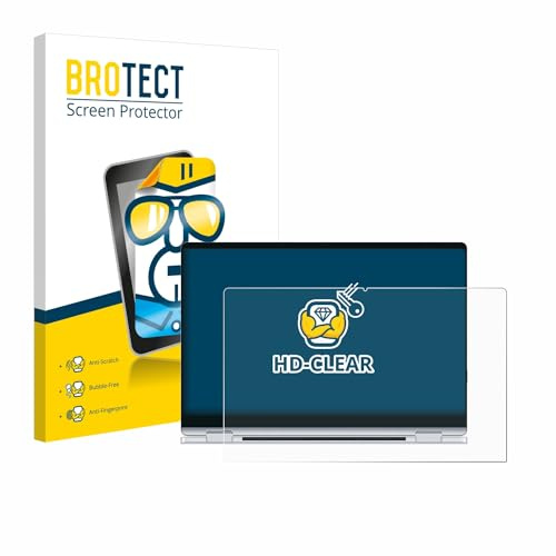 BROTECT Schutzfolie für Samsung Galaxy Book4 360 15.6 | Transparenter Displayschutz Made in Germany Klare Displayschutz-Folie Clear Einfache Montage Case-Friendly Displayfolie