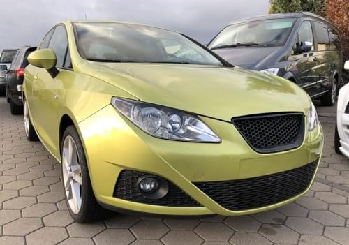ProTuning RS Look Wabengrill für Seat Ibiza 6J 2008–2012 (schwarzes Fiberglas-Autoteil)