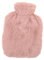 minkissy Heißwasserbeutel 1 Satz Plüsch-warmwasserbeutel Wärmbeutel Mit Deckel Fuß-wärmflasche Hals Wärmflasche Weihnachts-wärmflasche Hals-wärmflasche Weiche Wärmflasche Rosa Schmücken Füllung Stoff